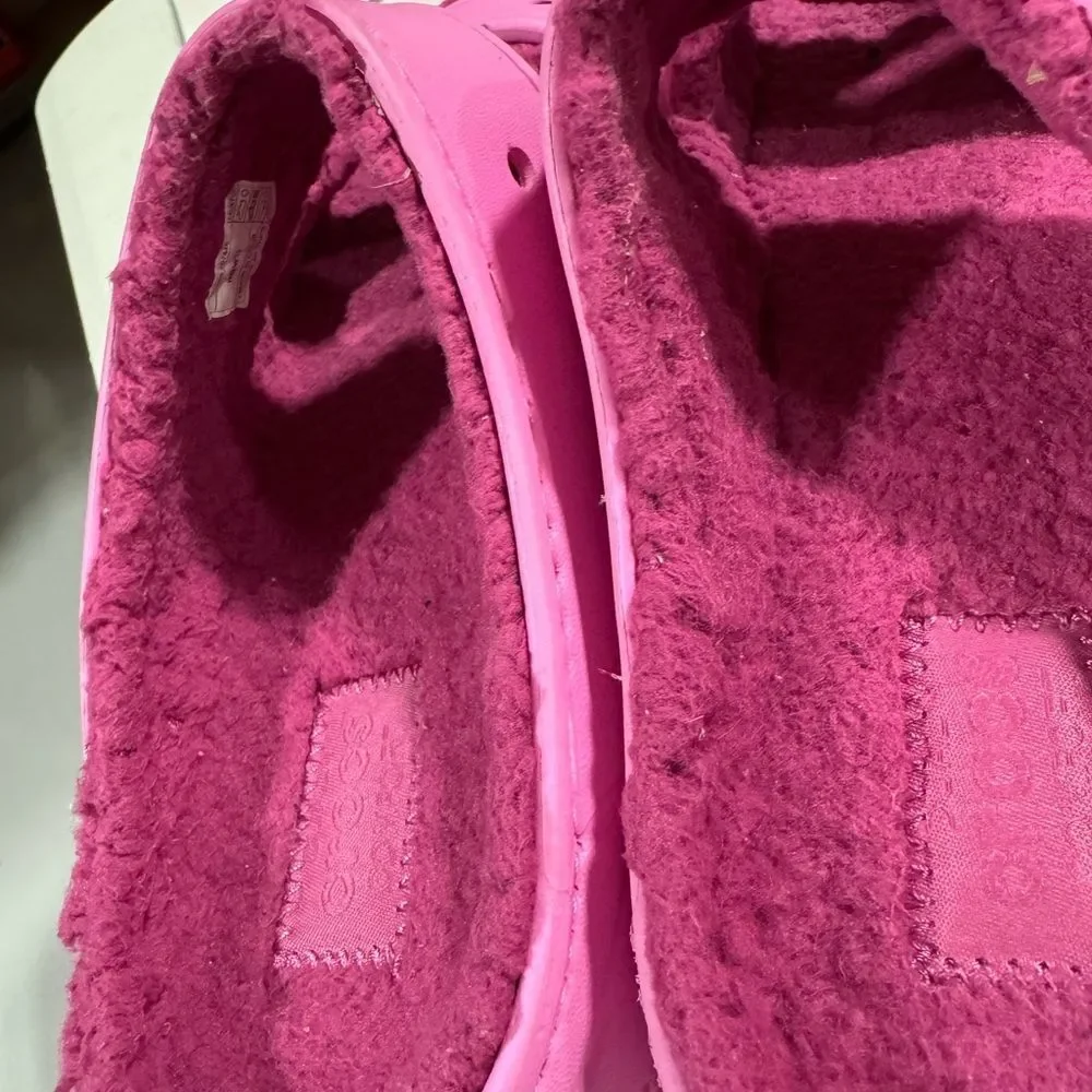 Crocs Classic Cozzzy Taffy Pink Unisex Women’s Men’s Sandals 11 9